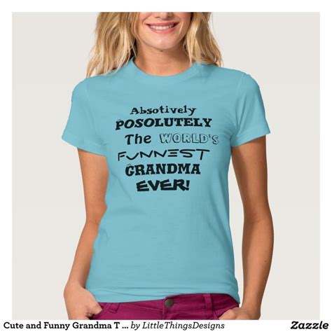 Cute And Funny Grandma T Shirt Shirts T Shirts For Women Paris T Shirt