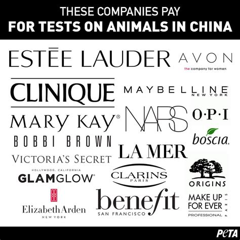 These Beauty Brands Are Still Tested On Animals Peta