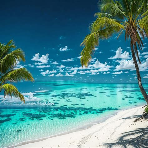 Premium Ai Image A Tropical Paradise