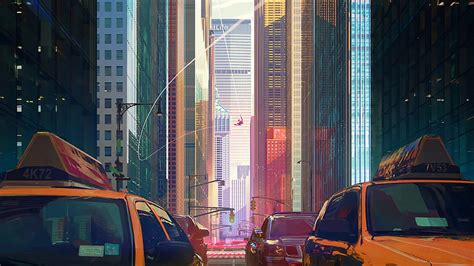 1366x768px 720p Free Download Spider Man Into The Spider Verse