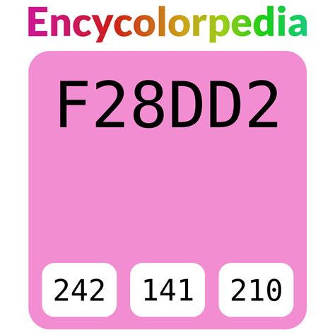 Pantone Pms 237 U F28dd2 Hex Color Code Rgb And Paints