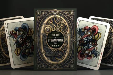 Steampunk Makes Everything Cooler Even These Playing Cards Launch Hunt
