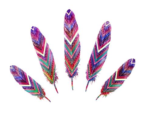 Native American Art Feathers Native American Feather Art Etsy