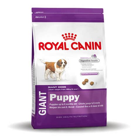Most puppies have a hard time getting their teeth to grow in properly until they are a little older. Royal Canin Royal Canin Giant Puppy - Vogelartikelenwebshop.nl