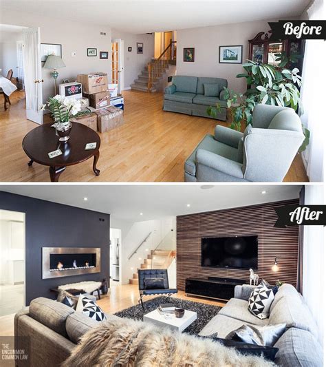 living room makeover before and after photos baci living room