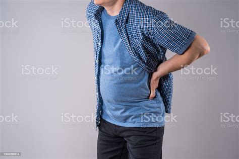 Back Pain Kidney Inflammation Ache In Mans Body Stock Photo Download