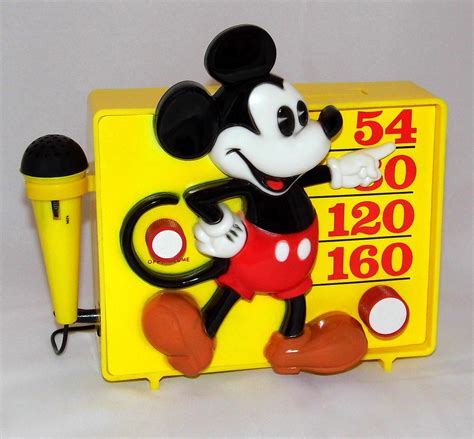 Vintage Mickey Mouse Sing A Long Novelty Transistor Radio Flickr