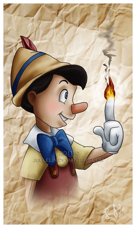 Pinocchio By Jullelin On Deviantart Disney Animation Art Pinocchio