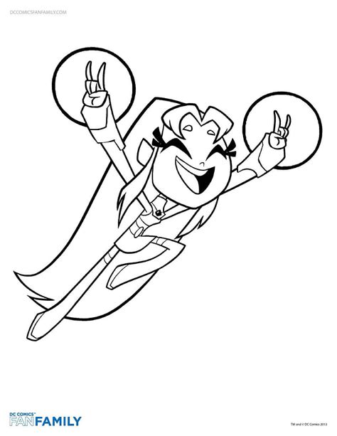 10 Free Printable Teen Titans Go Coloring Pages