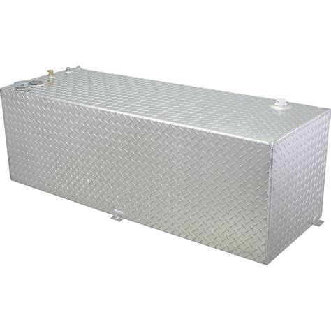 Rds Aluminum Transfer Fuel Tank 91 Gallon Rectangular Diamond Plate