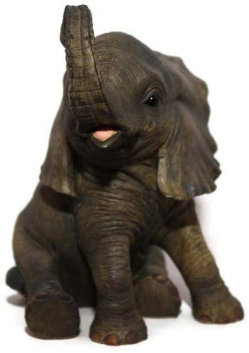 Cute Sitting Elephant Ornament From The Leonardo Out Of Africa Range