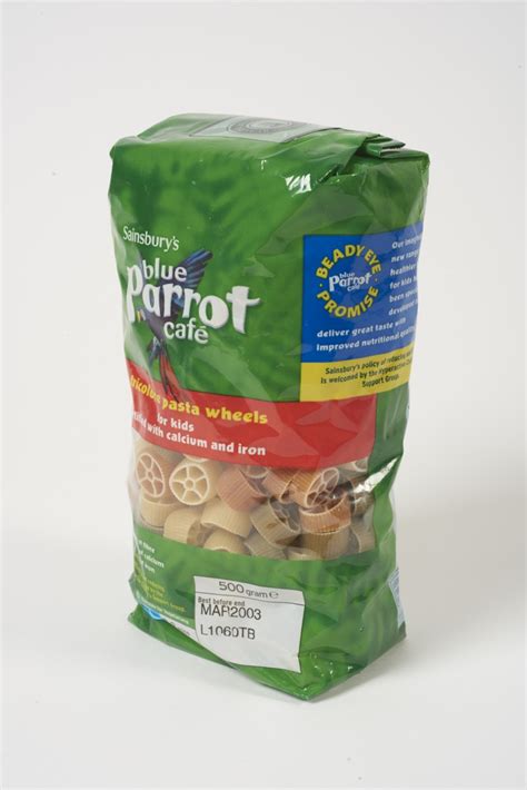 Sainsburys Blue Parrot Café Tricolore Pasta Wheels Packet Sapkcpro