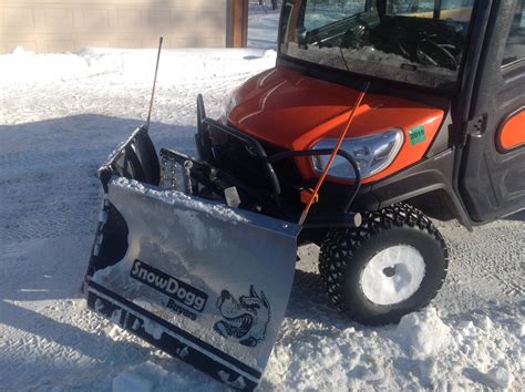 Kubota X 1100c Vplow Questions The Largest Community For Snow Plowing