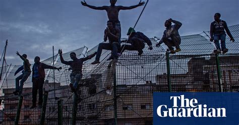 Migrants Attempt To Cross Border From Morocco Into Spain In Pictures