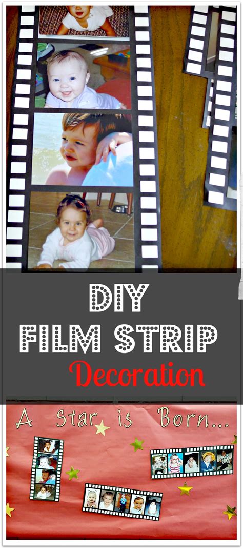 Diy Film Strip Decoration For Red Carpet Themed Party Movie Themed