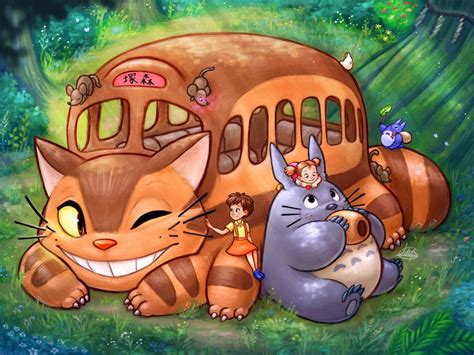 Tonari No Totoro By On Deviantart Ghibli