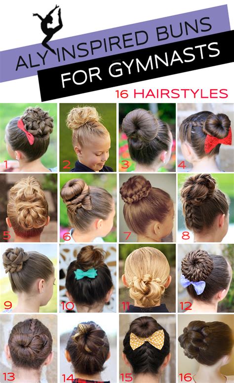 17 Stunning Step By Easy Gymnastics Hairstyles Short Hair