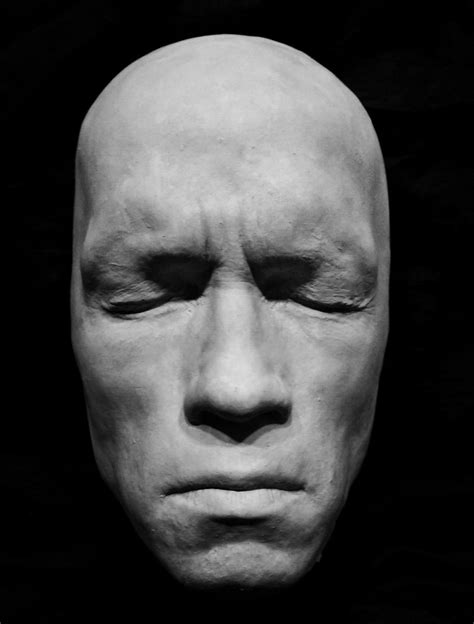 Arnold Schwarzenegger Life Mask Cast Terminatorpredatortotal