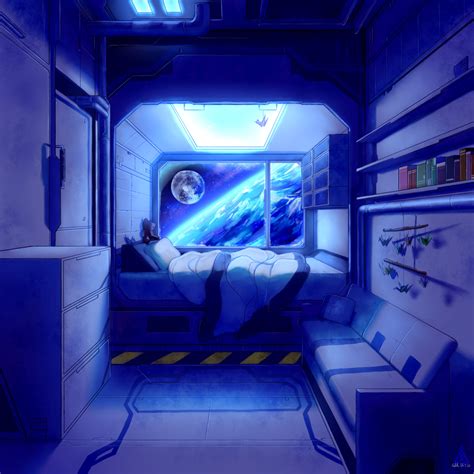 Space Station Bedroom By Assassinknight 47 On Deviantart