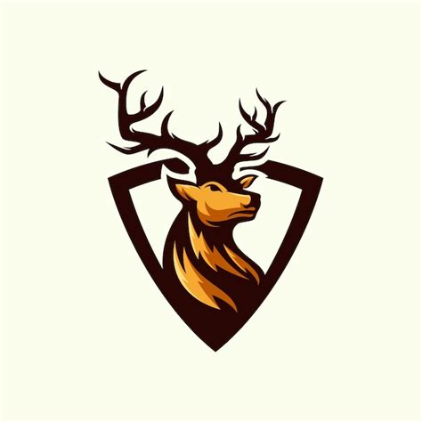 Deer Logo Premium Vector