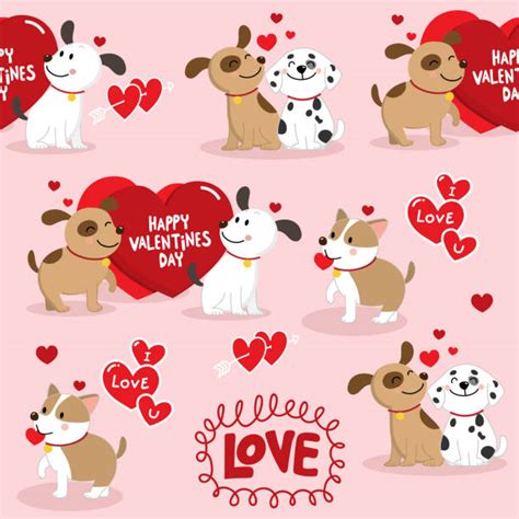 Free Clipart Valentines Dogs