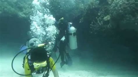Key Largo Scuba Diving French Reef Christmas Tree Caves Youtube