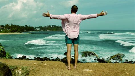 Young Man Enjoying Summer On Exotic Beach Stock Footage Sbv 327549966 Storyblocks