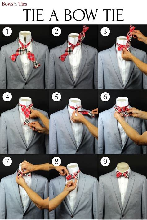 How To Tie A Bow Tie Learn To Tie A Bow Tie In 9 Simple Steps Men