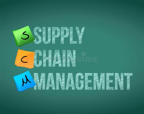 Supply Chain Management Stock Illustration Illustration Of Buzz 49270619