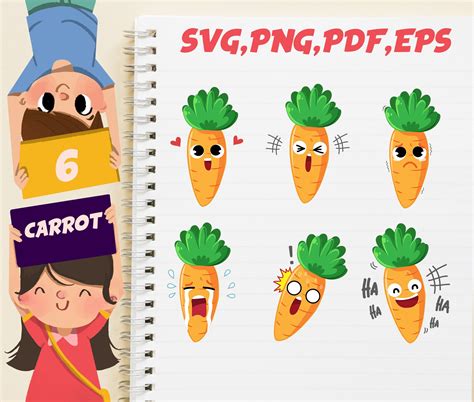 Carrot Svgcarrot Clipartcarrot Vectorcarrots Svghappy Easter Svg