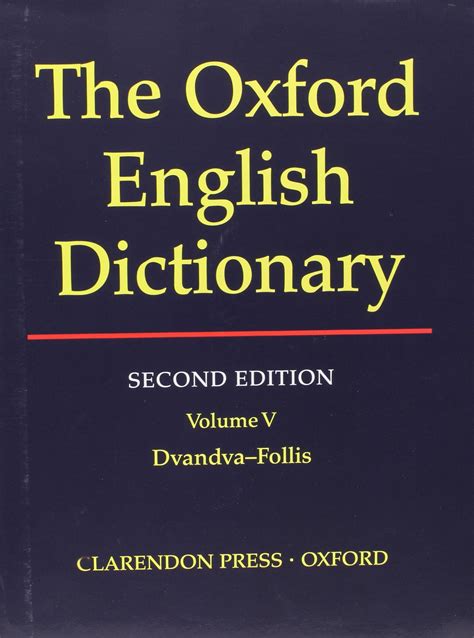 Oxford English Dictionary Book Bdaknowledge