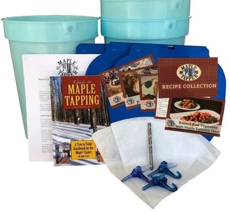 Deluxe Maple Tree Tapping Kit 3 3 Gal Sap Buckets Lids Etsy In 2022