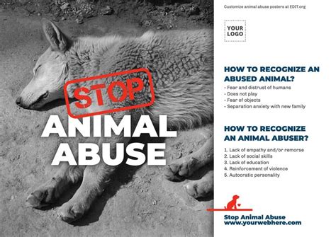 Stop Animal Cruelty Signs