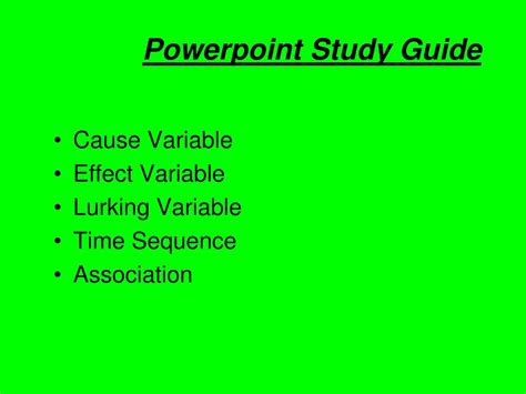 Ppt Bhv 390 Cause And Effect Kimberly Porter Martin Phd Powerpoint