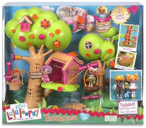 Mini Lalaloopsy Treehouse Clubhouse Playset Lalaloopsy Dolls