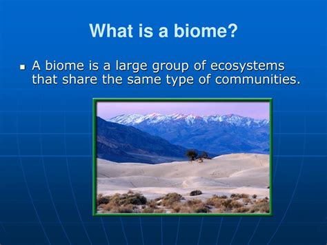 Ppt Introduction To Biomes Powerpoint Presentation Free Download