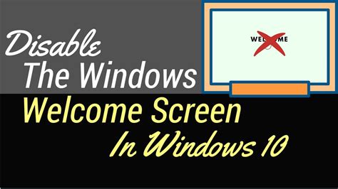 Disable Welcome Page In Windows 10 Windows Tweaks Vrogue