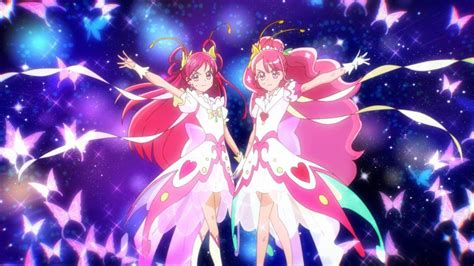 Cure Dream And Cure Graces Butterfly Themed Powerup Rprecure