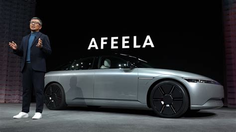 Sony And Honda Reveal The Name Of Their Car Brand Afeela Cnn Business