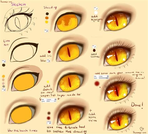 20 Easy Eye Drawing Tutorials For Beginners Step By