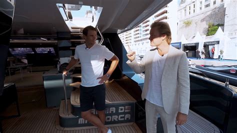 Video Take A Look Inside Rafael Nadals Yacht Rafael Nadal Fans