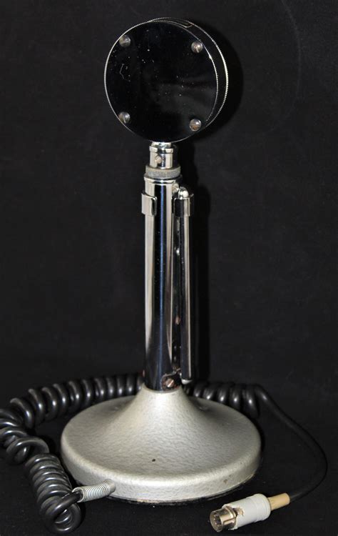 Vintage 1950s Astatic Microphone Model D104 Crystal