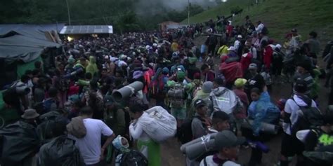 Venezuelan Migrants Trek Brutal Darien Gap Myanmar International Tv