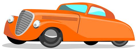 Orange Car Clip Art Cliparts