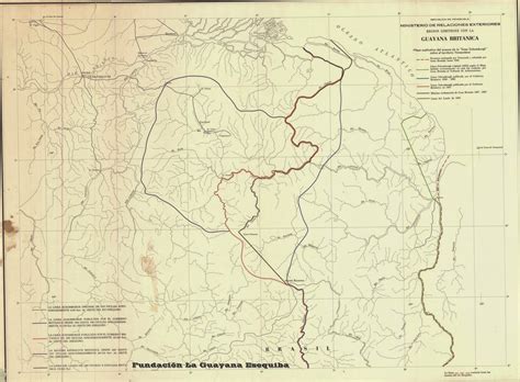 Cartografía De La Guayana La Evidencia Cartográfica De