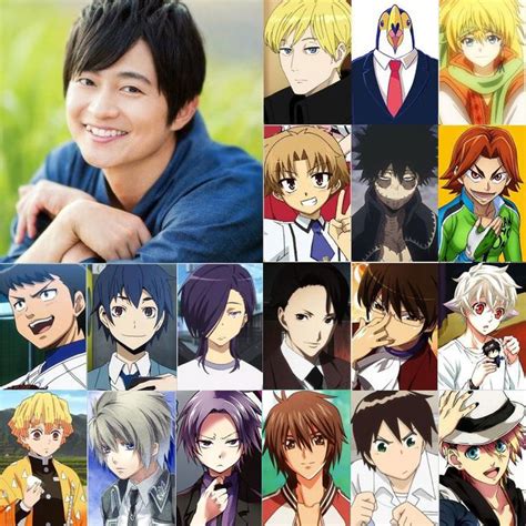 Shimono Hiro Anime Crossover Voice Actor Anime