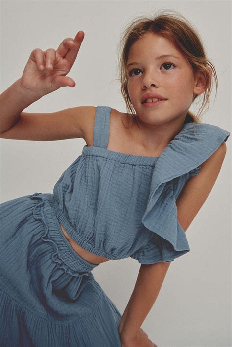 Zara Kids 2020 Girl Photo Retouch By White Retouch