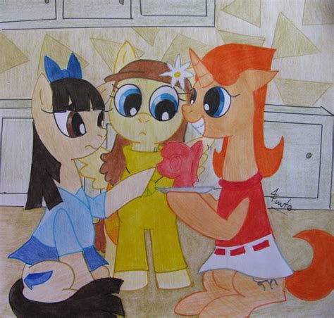 208132 Safe Artistfuutachimaru Candace Flynn Jenny Brown Phineas And Ferb Ponified