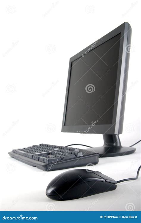 Keyboard Monitor And Mouse Stock Images Image 2109944