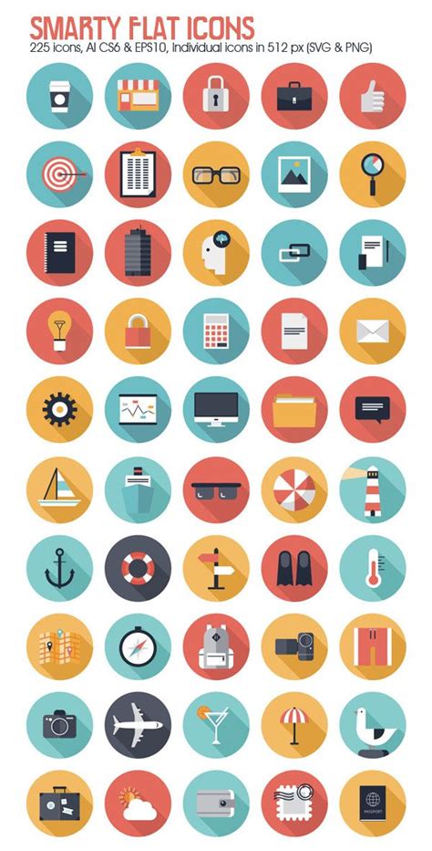 2000 Modern Flat Icons For Designers Resources Graphic Design